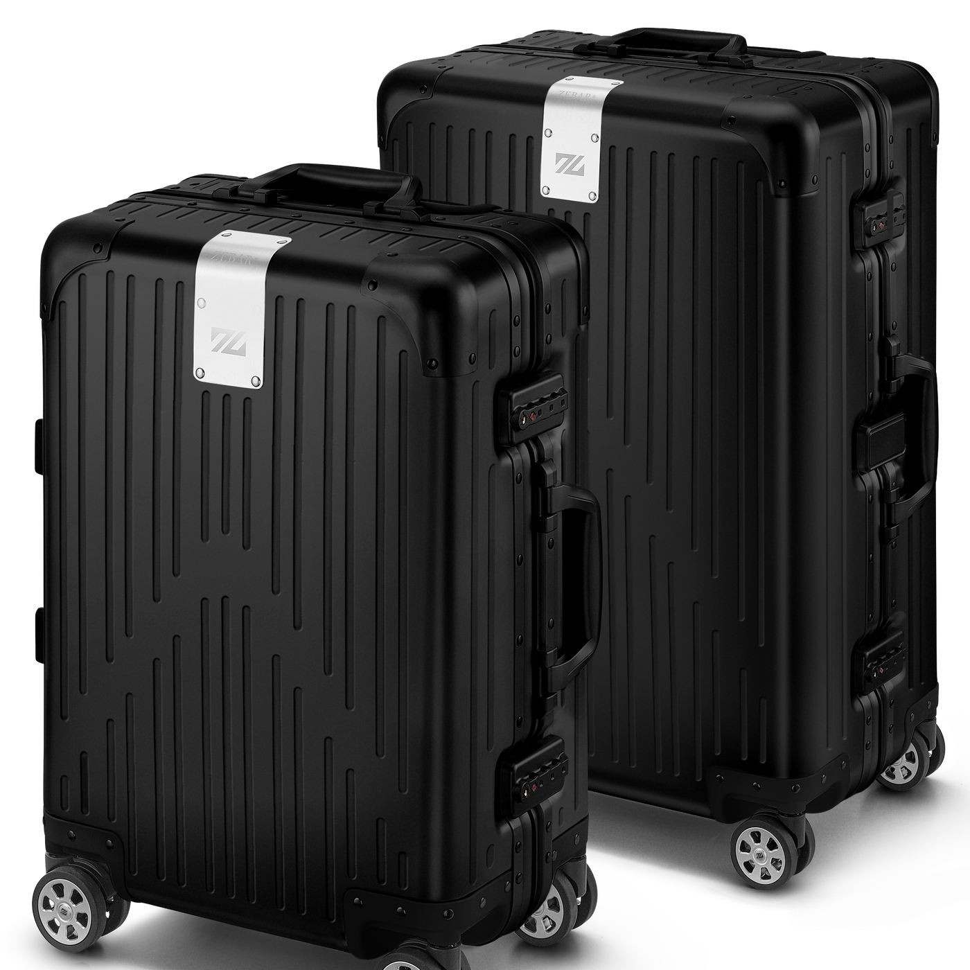 Original Cabin Suitcase BLACK Aluminium Koffer Zebar Studios Group ZEBAR Studios
